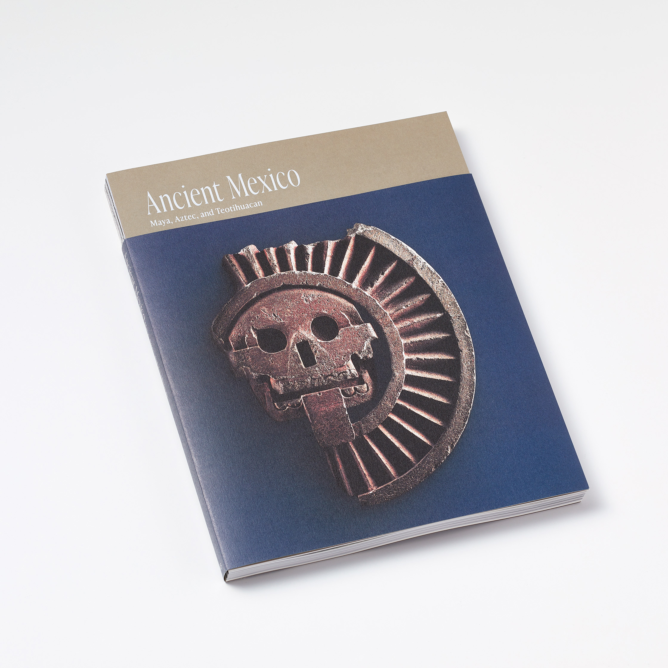 特別展『古代メキシコ ―マヤ、アステカ、テオティワカン』展覧会図録 を当社のオフセット印刷にて製作